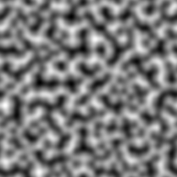 A square of monochromatic perlin noise